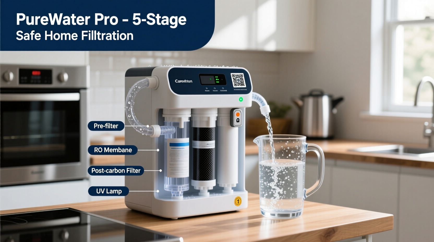 practical methods to produce pure water at home safely and effectively