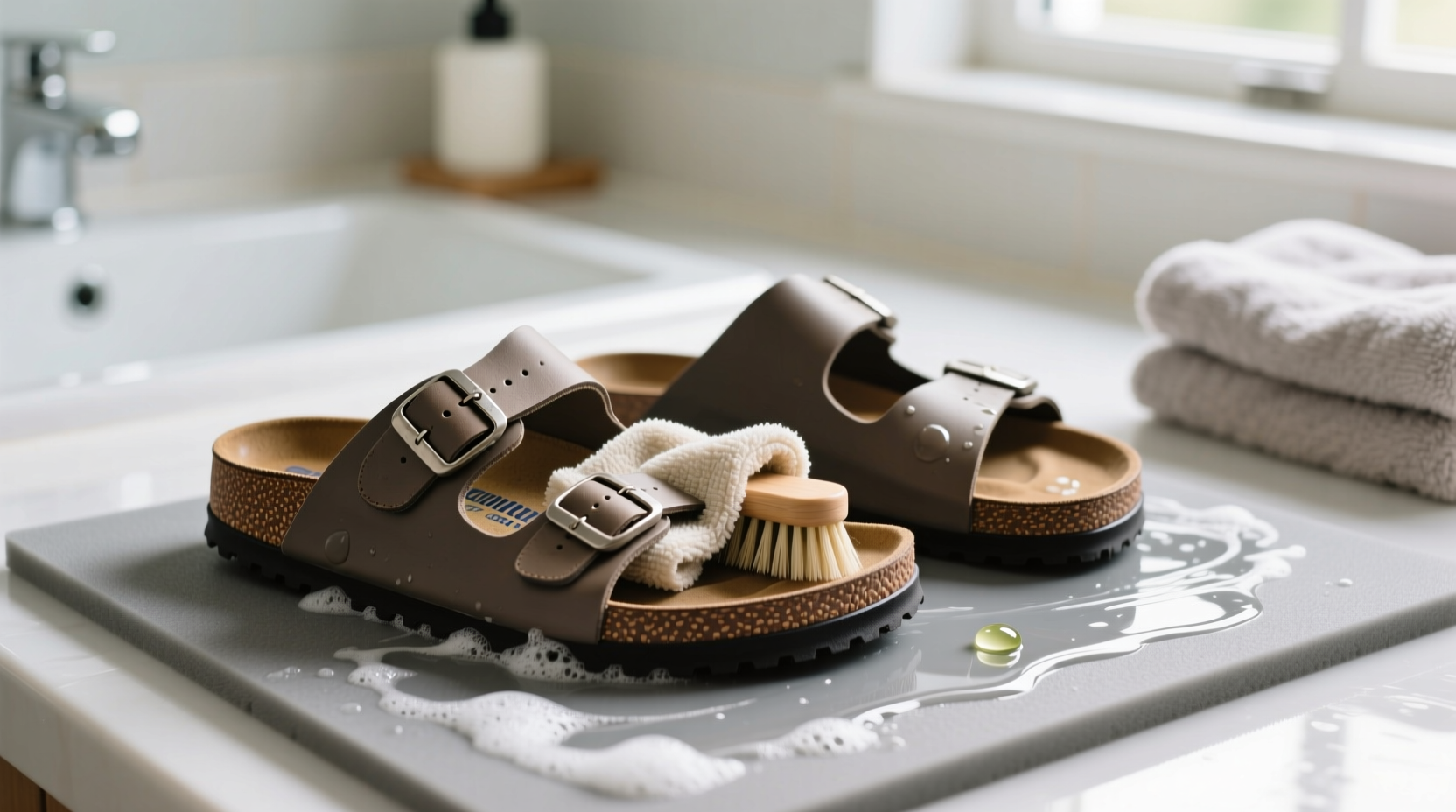 how to clean birkenstocks