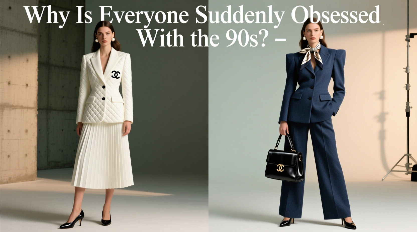 Chanel Skirt Set Vs Vintage Skirt Suit Why Is Everyone Suddenly
