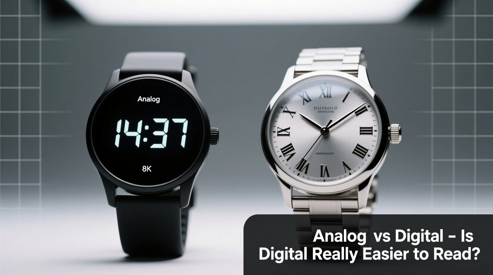 analog vs digital watch for readability are digital watches really easier to read