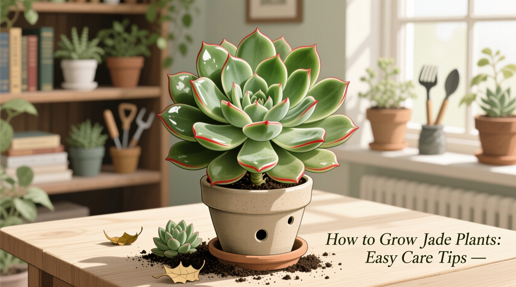 How to Grow Jade Plants: Easy Care Tips
