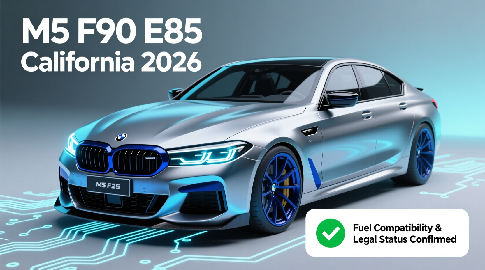 m5 f90 e85 california 2026