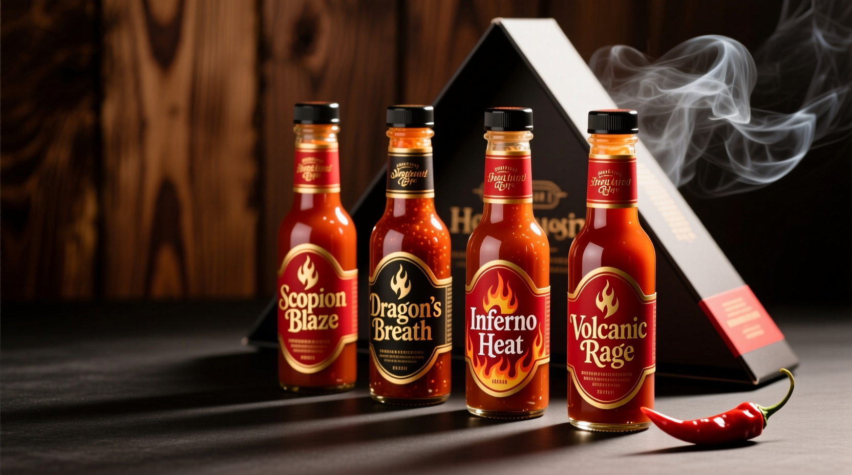 hot sauces gift set fiery flavors for spice lovers