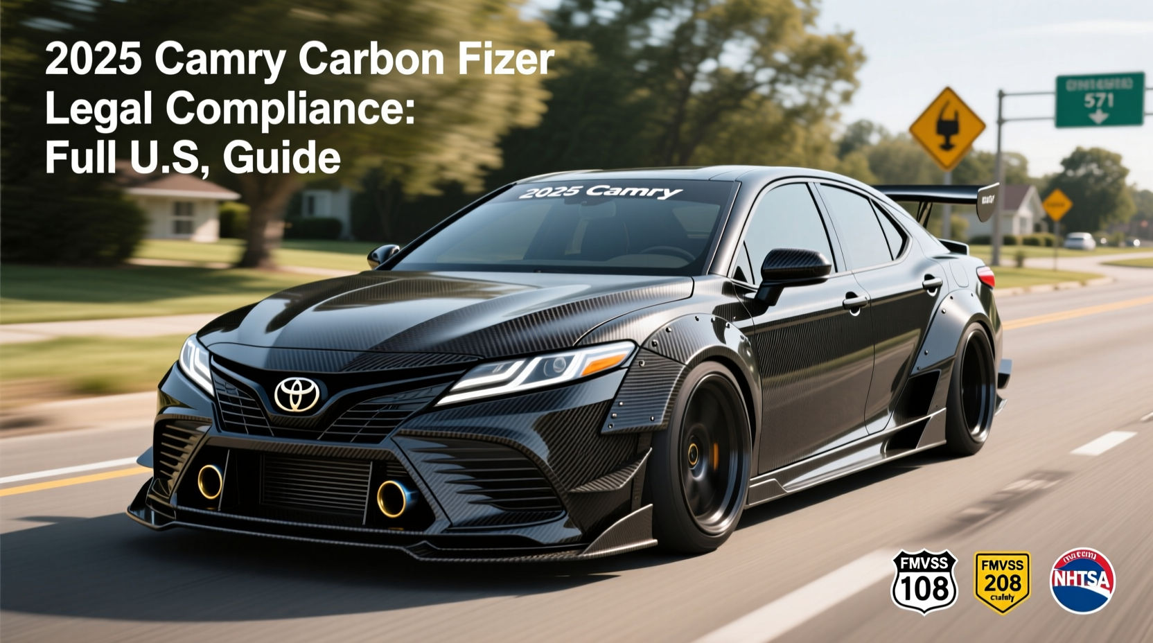camry 2025 carbon legal compliance