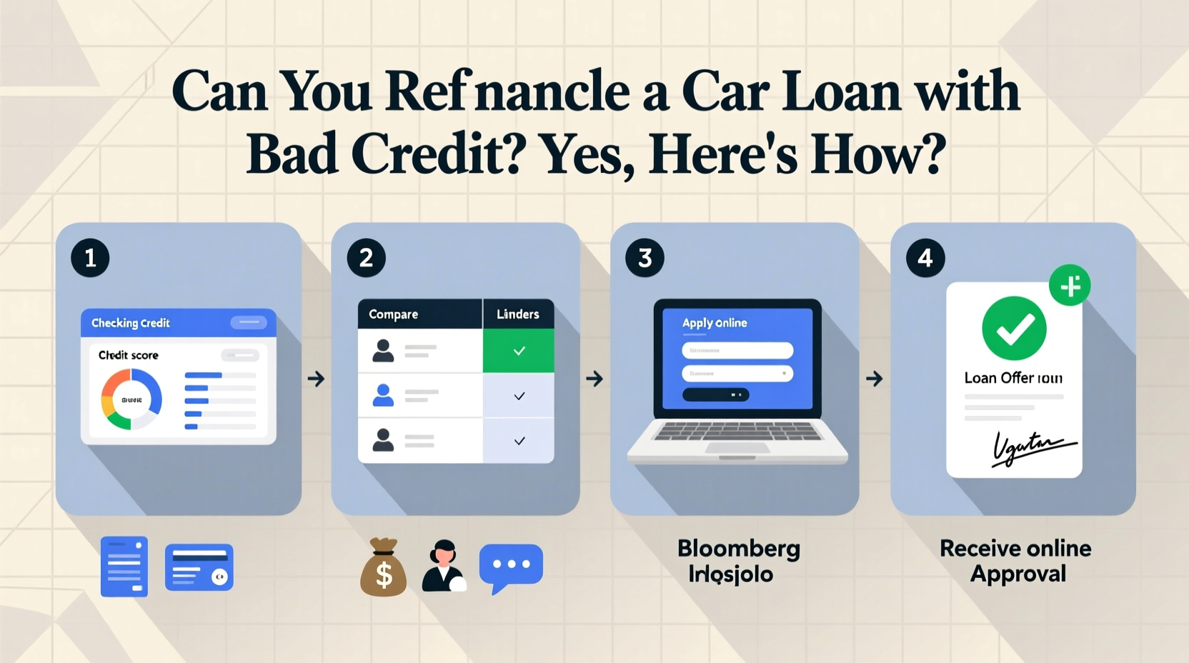 can i refinance my car with bad credit