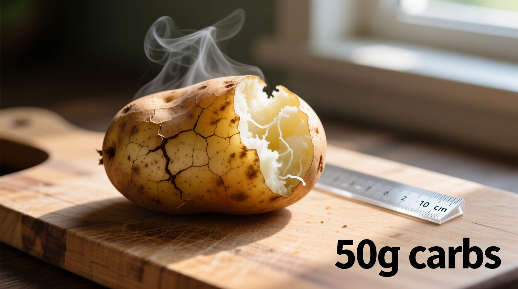 how many carbs baked potato