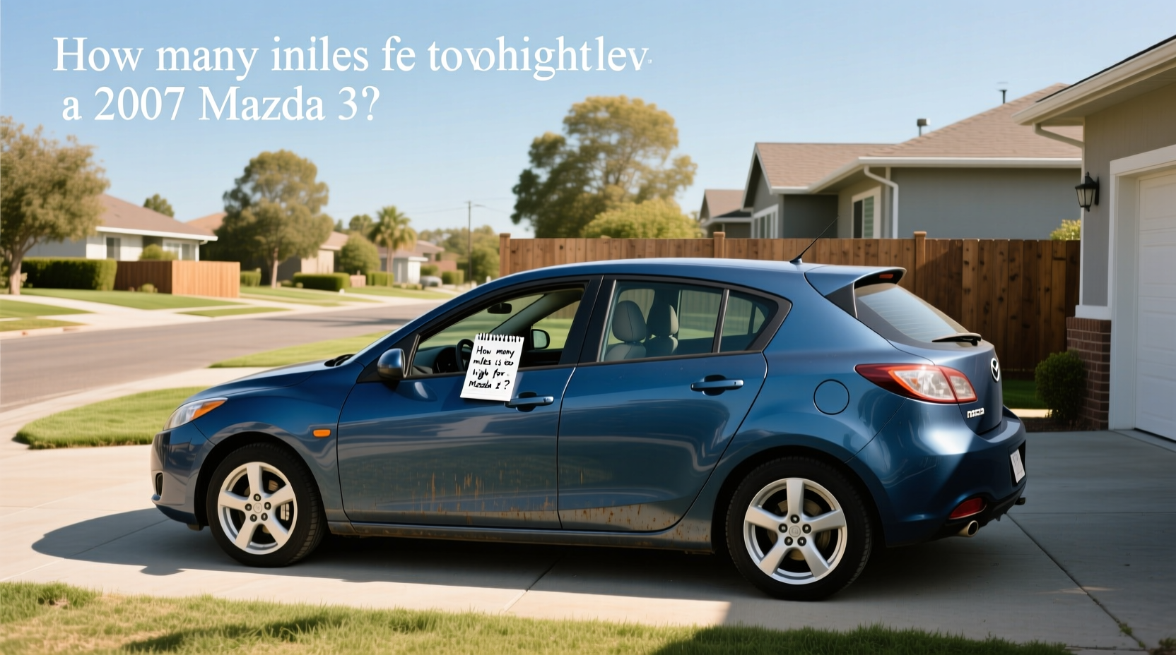2007 mazda 3 hatchback high mileage guide