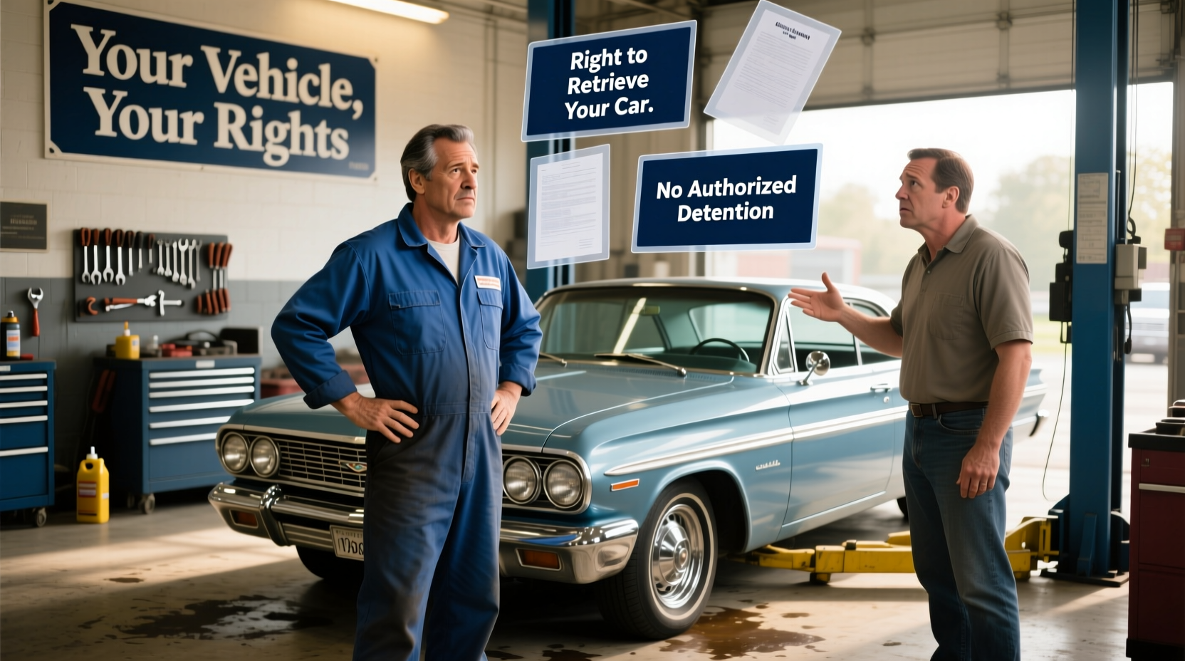 can a mechanic keep your car
