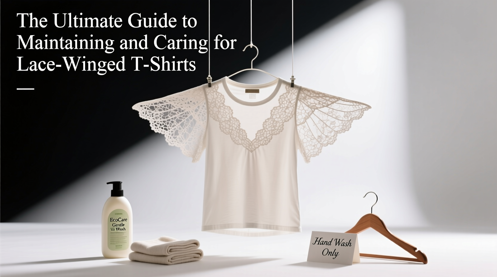 the ultimate guide to maintaining and caring for lace winged t shirts