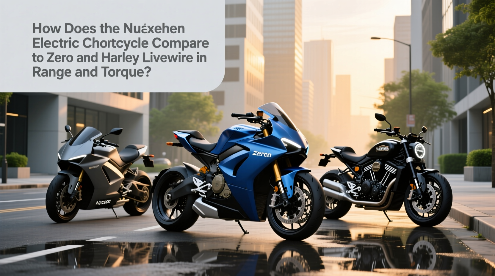 How to Compare Electric Motorcycles: Naxeon vs Zero vs LiveWire - Honda Electric Motorcycle Speed Comparison