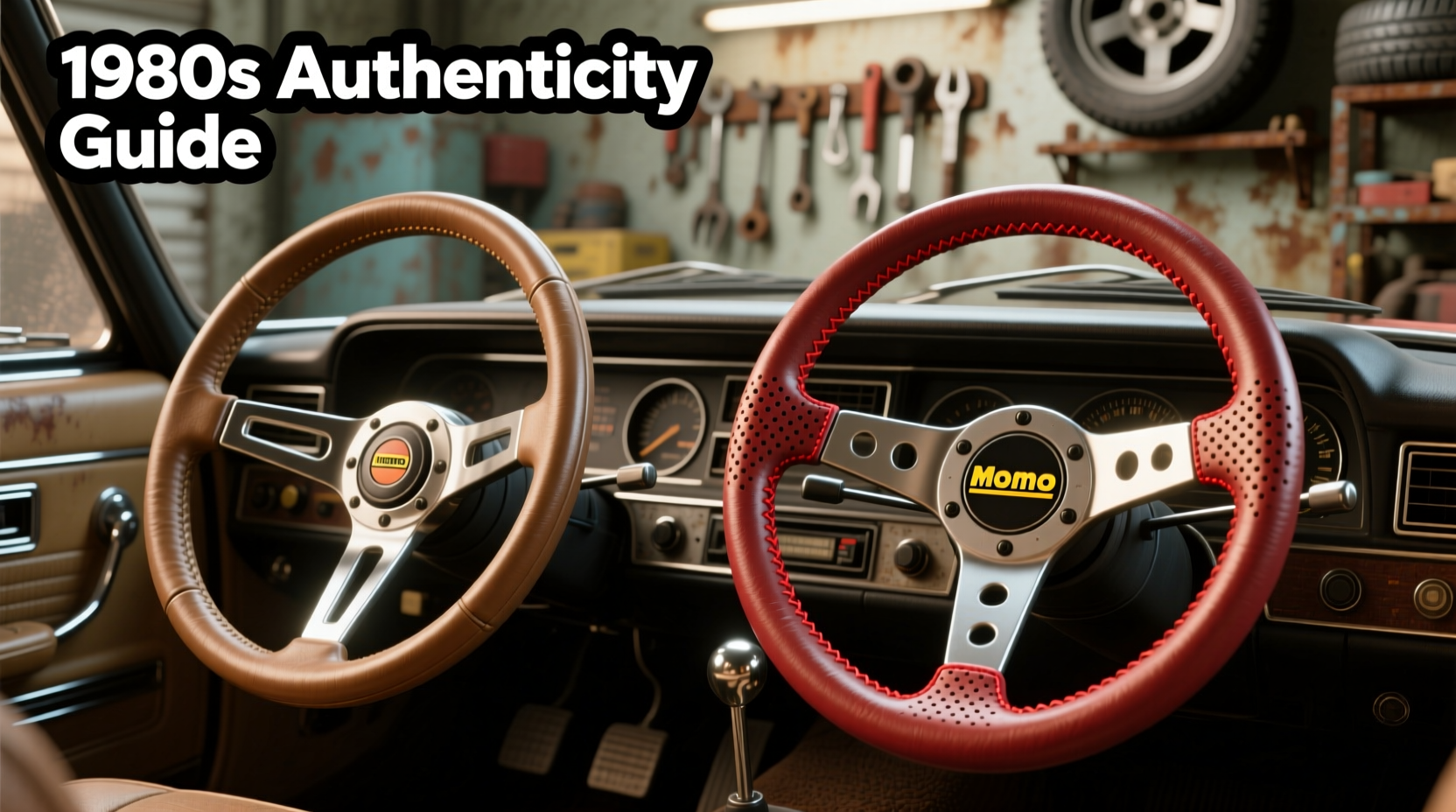 Velocity vs MOMO Steering Wheels: 1980s Authenticity Guide