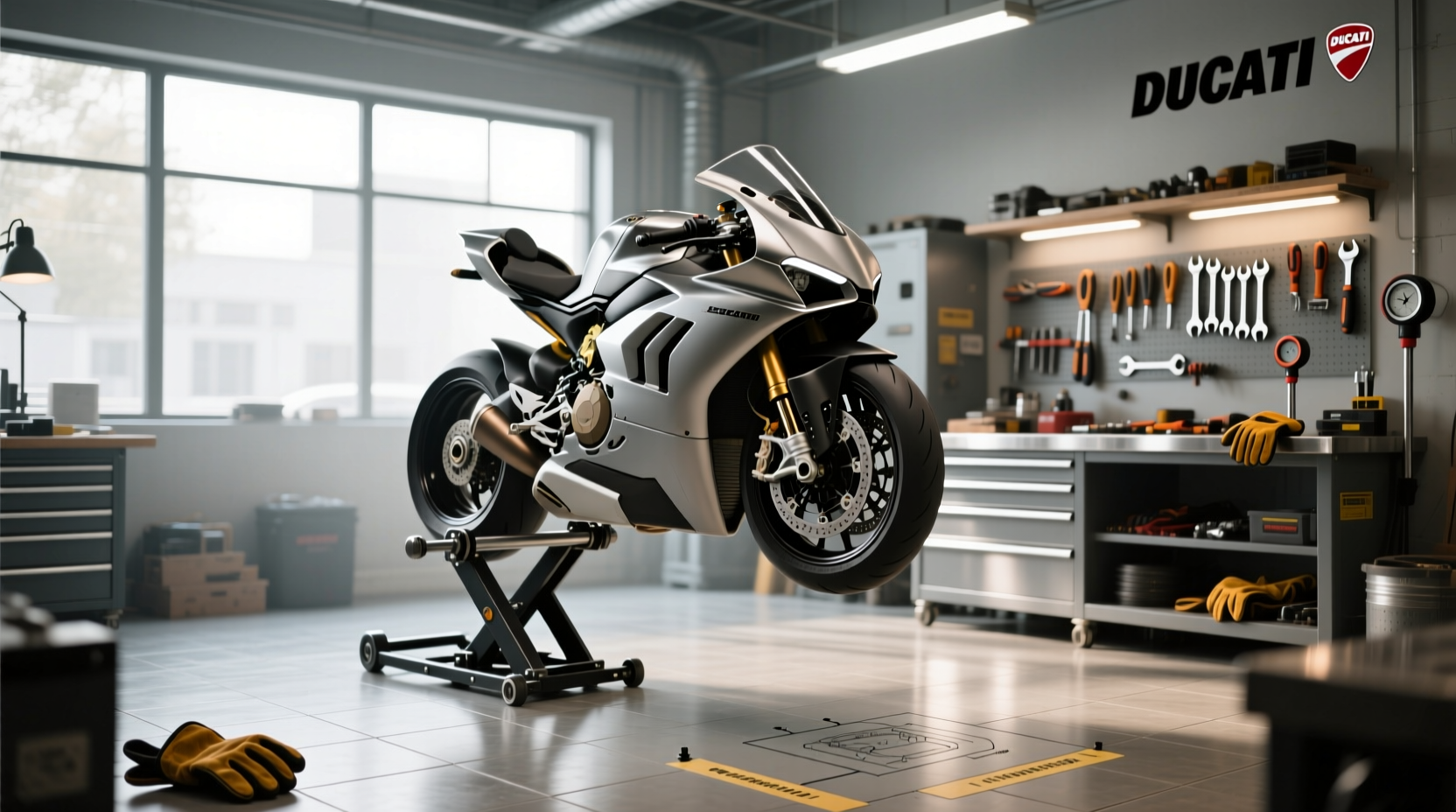 How to choose motorcycle jack stand,Where to put jack under motorcycle?