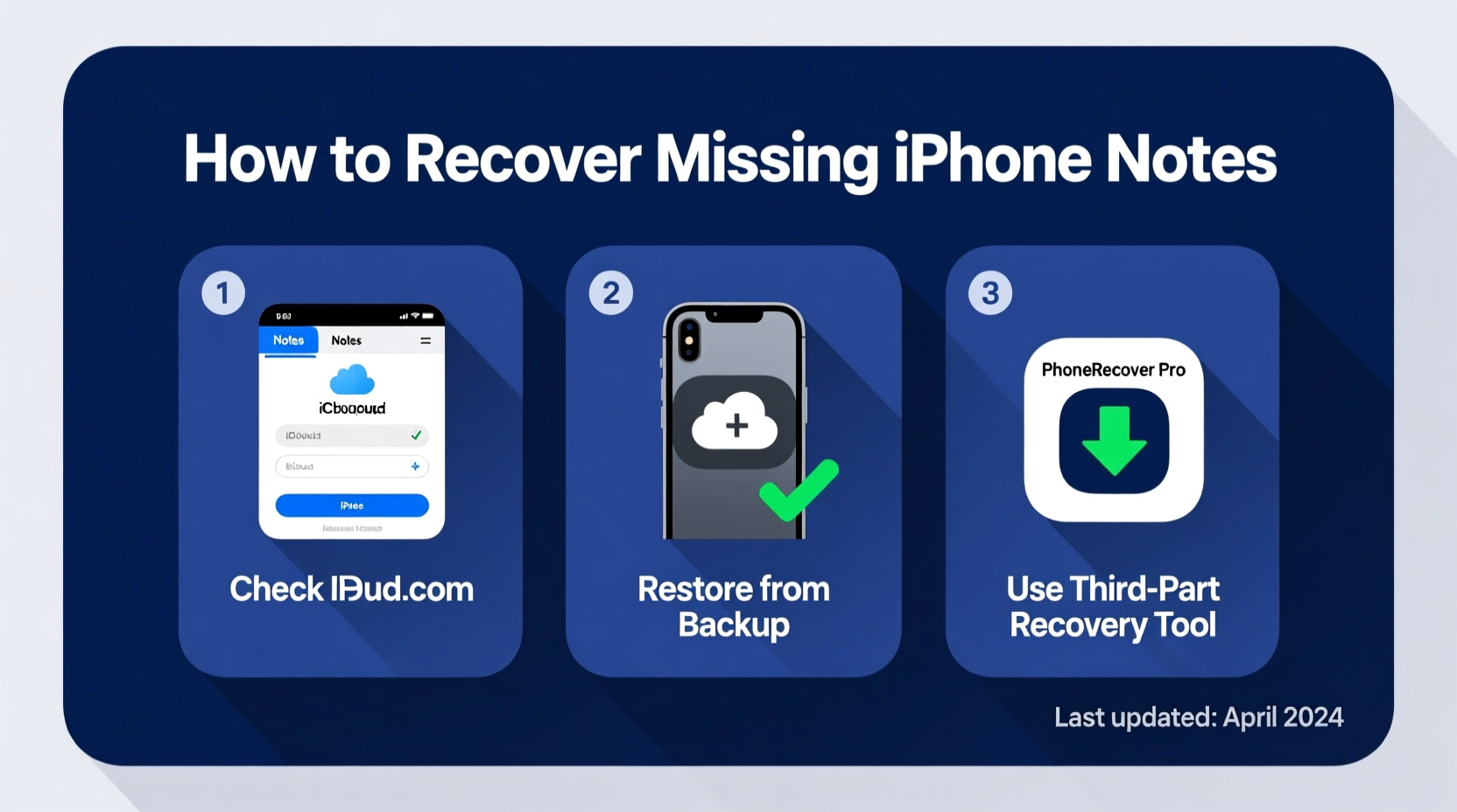 iphone notes missing how to find recover them