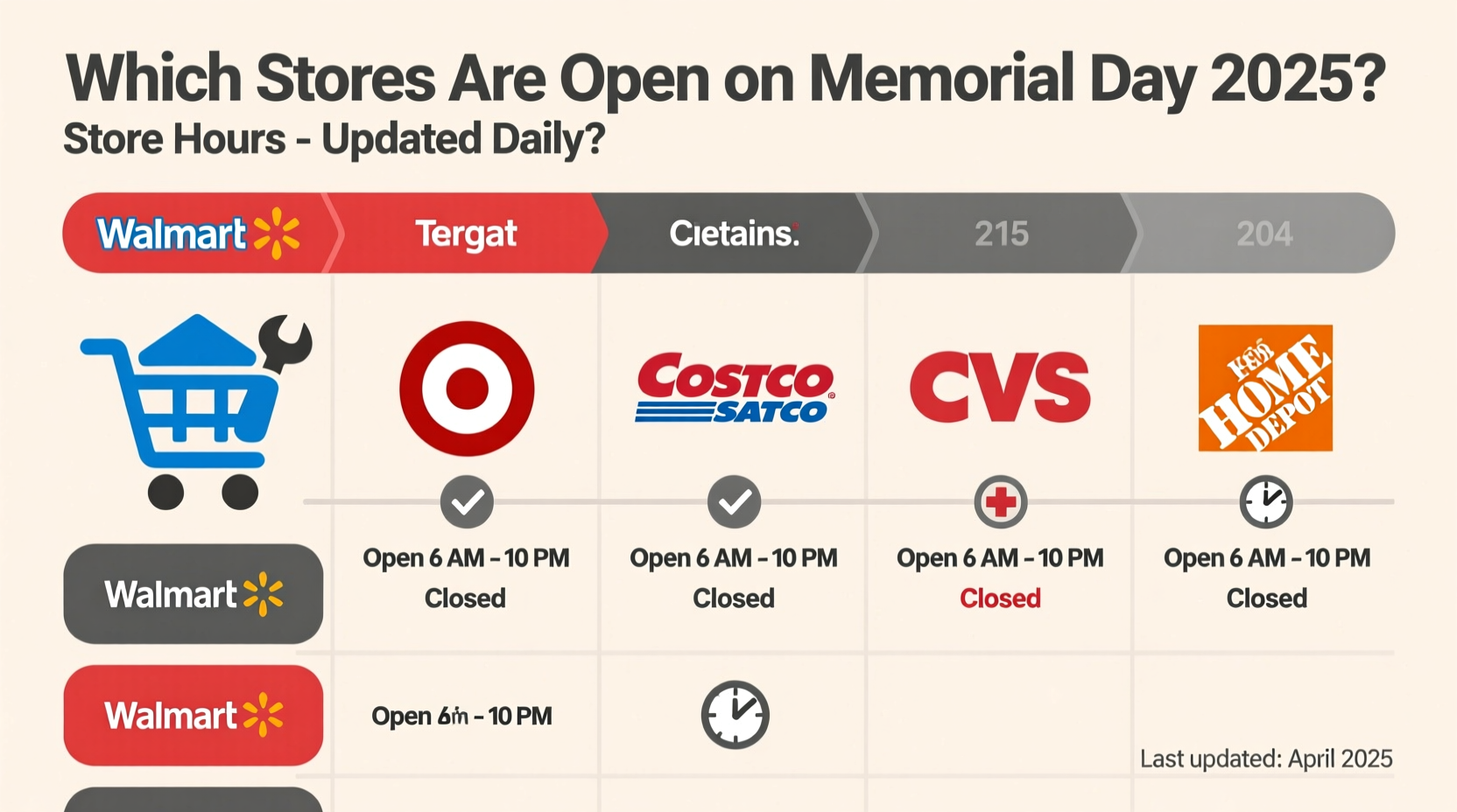 what store is open on memorial day