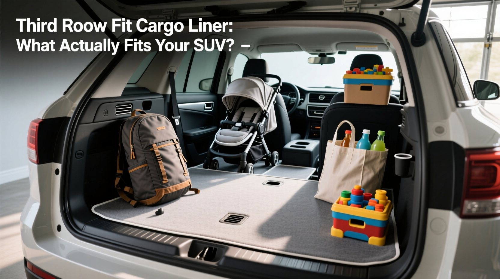 third row fit cargo liner