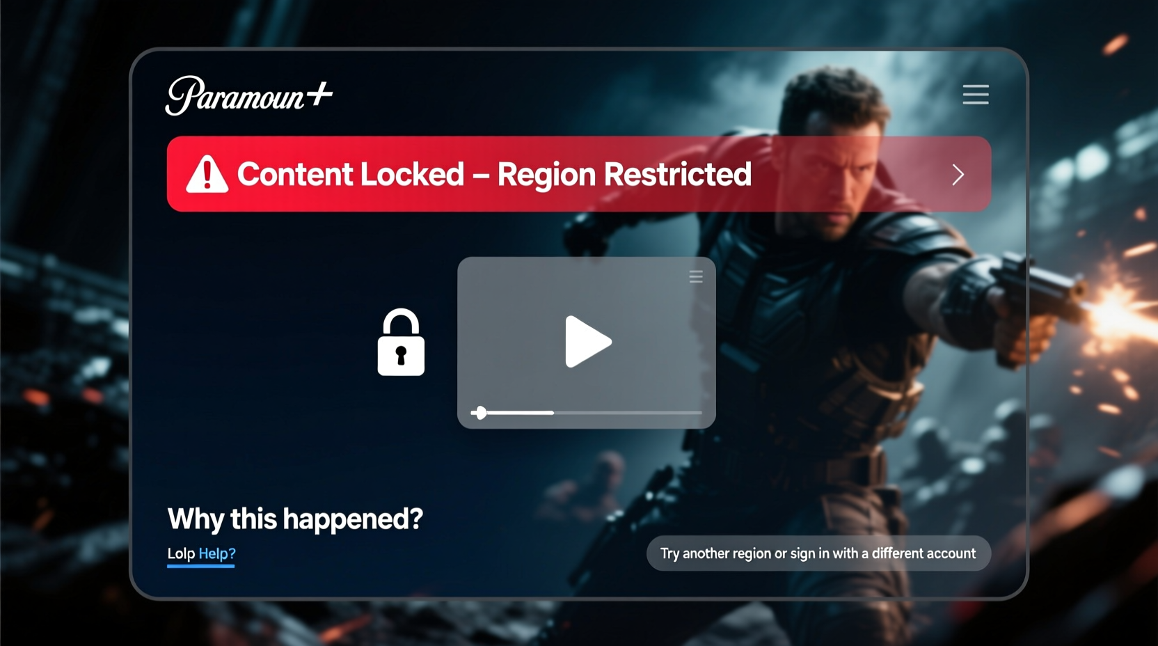 showtime locked on paramount why how to fix it