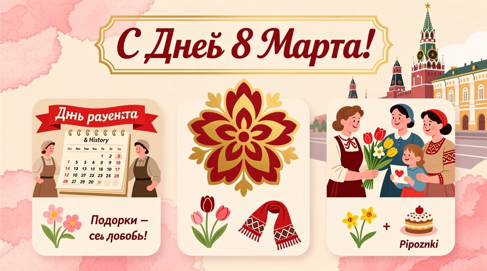 happy womens day russia