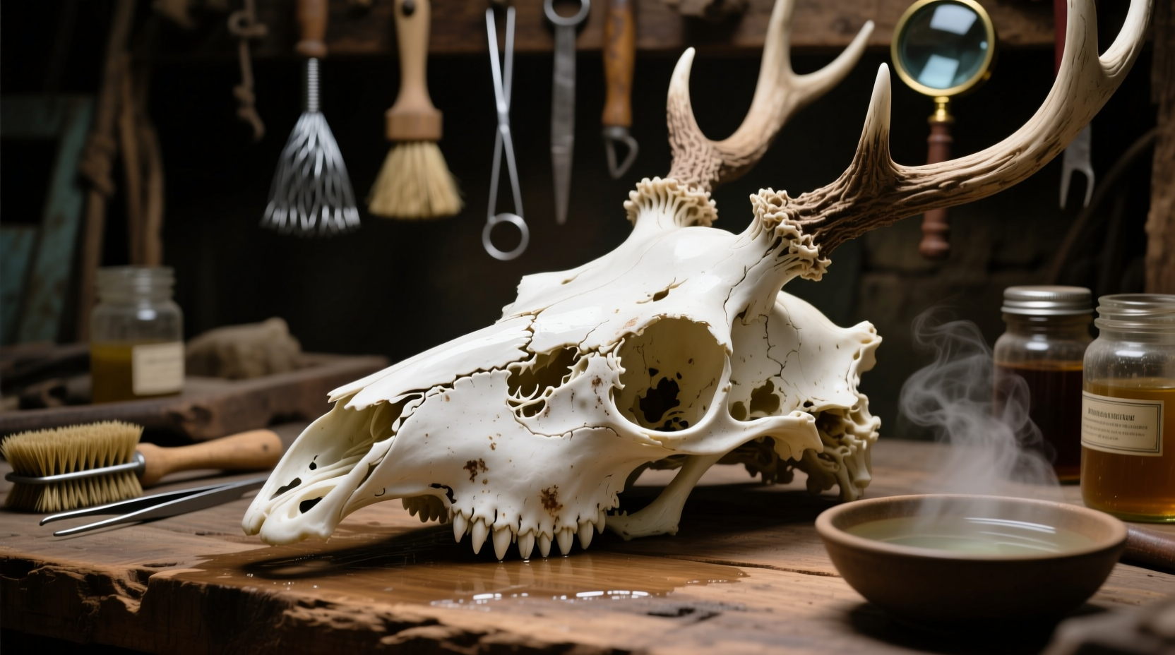 how to clean animal bones so that you may proudly displ
