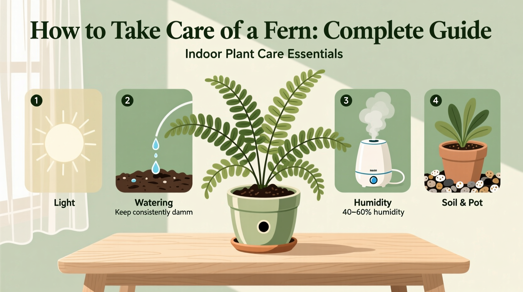 How to Take Care of a Fern: Complete Guide