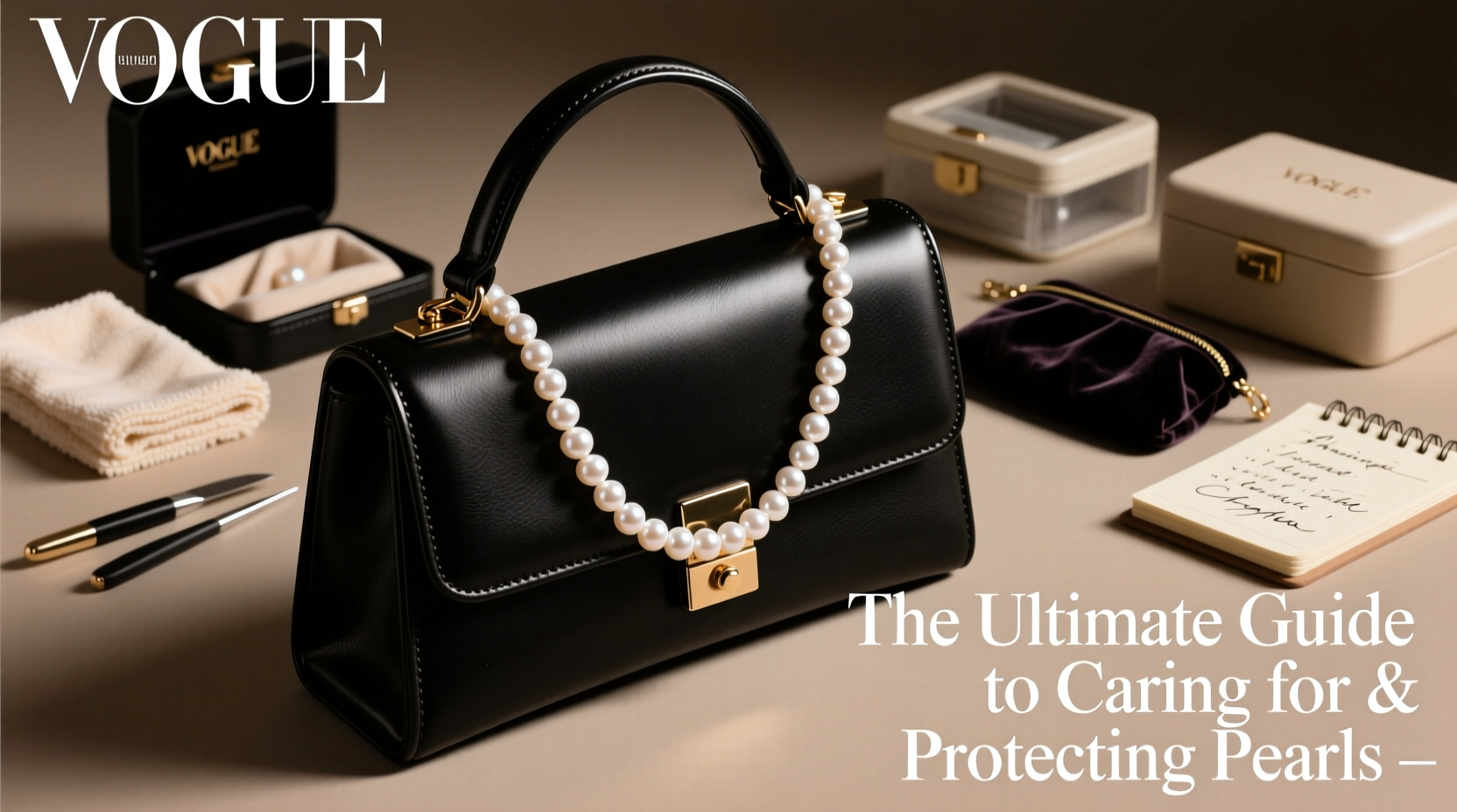 the ultimate guide to caring for and protecting pearls on your handbag