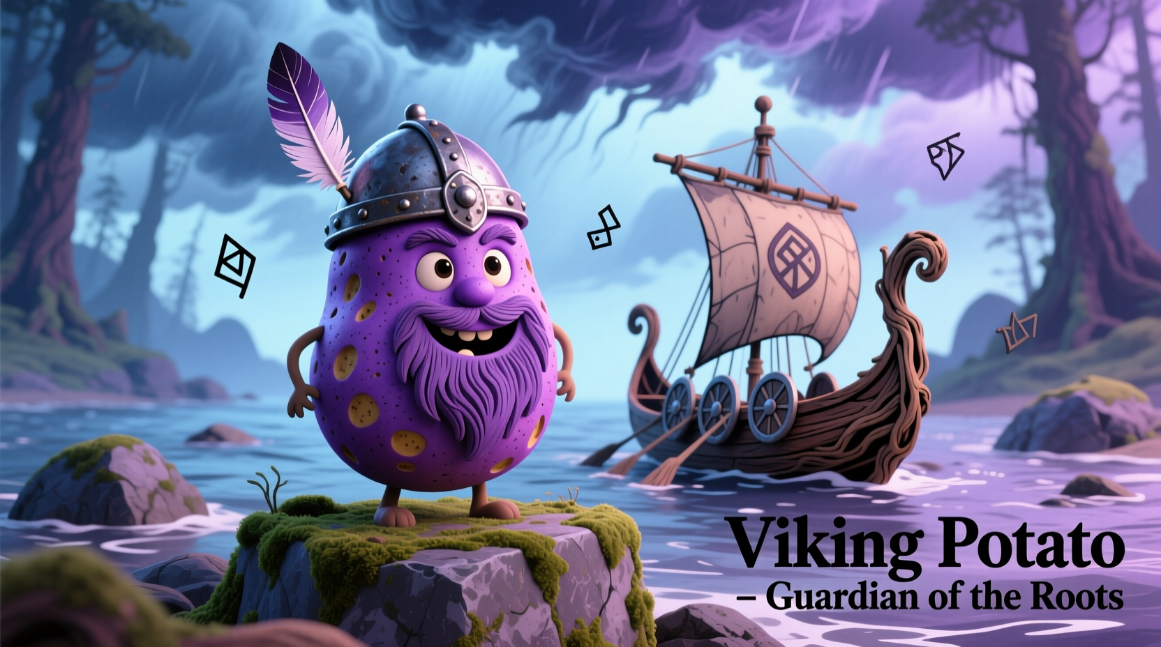 purple viking potato