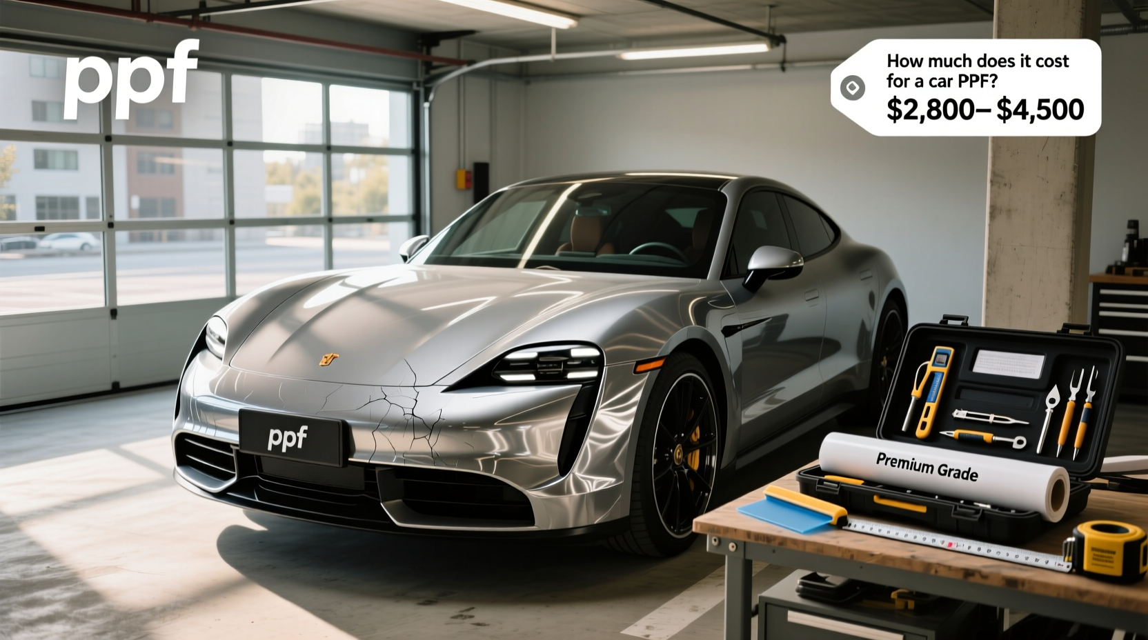 How to choose ppf car paint protection foil,How much does it cost for a car PPF?