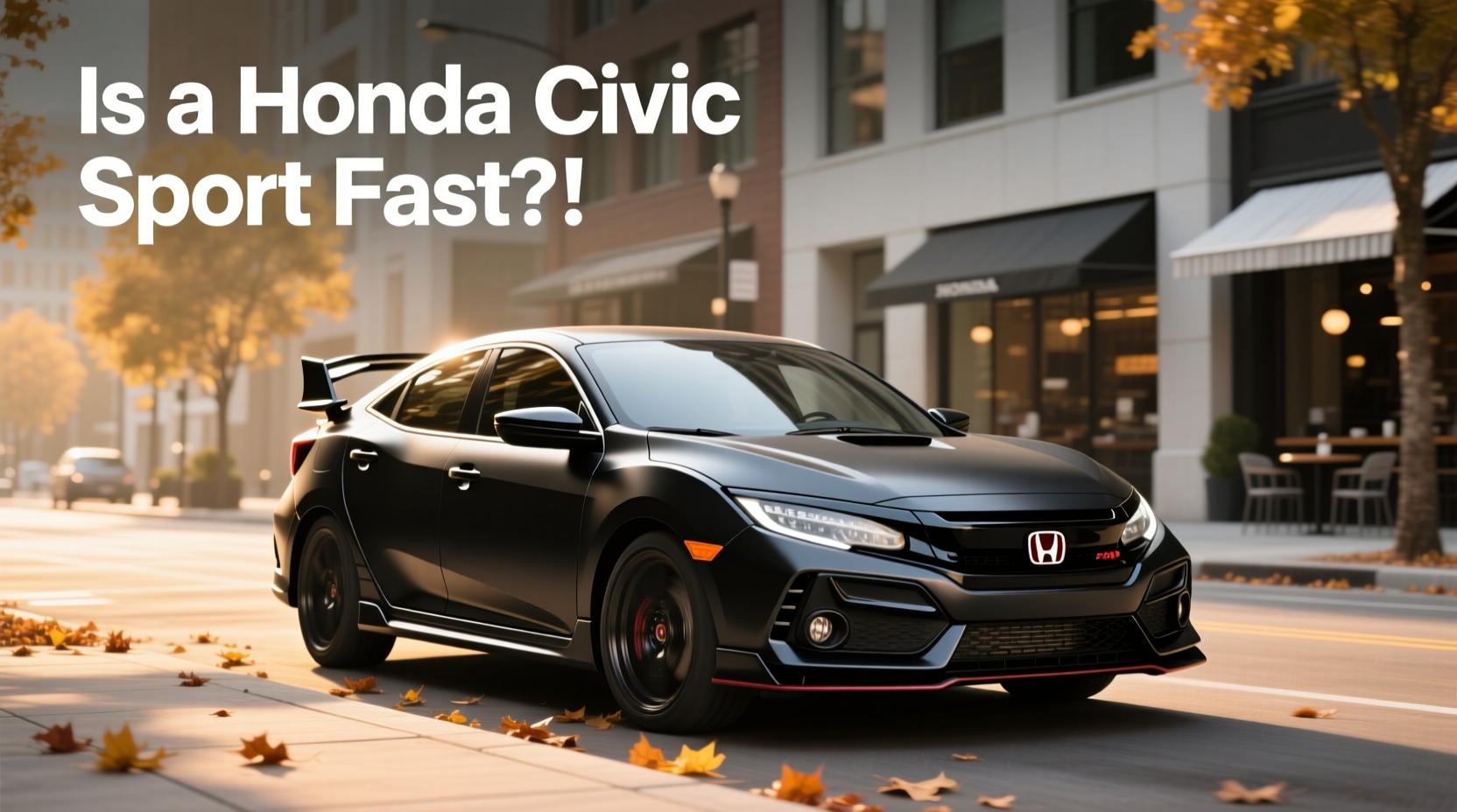 Honda Civic Sport Spoiler and Performance Guide