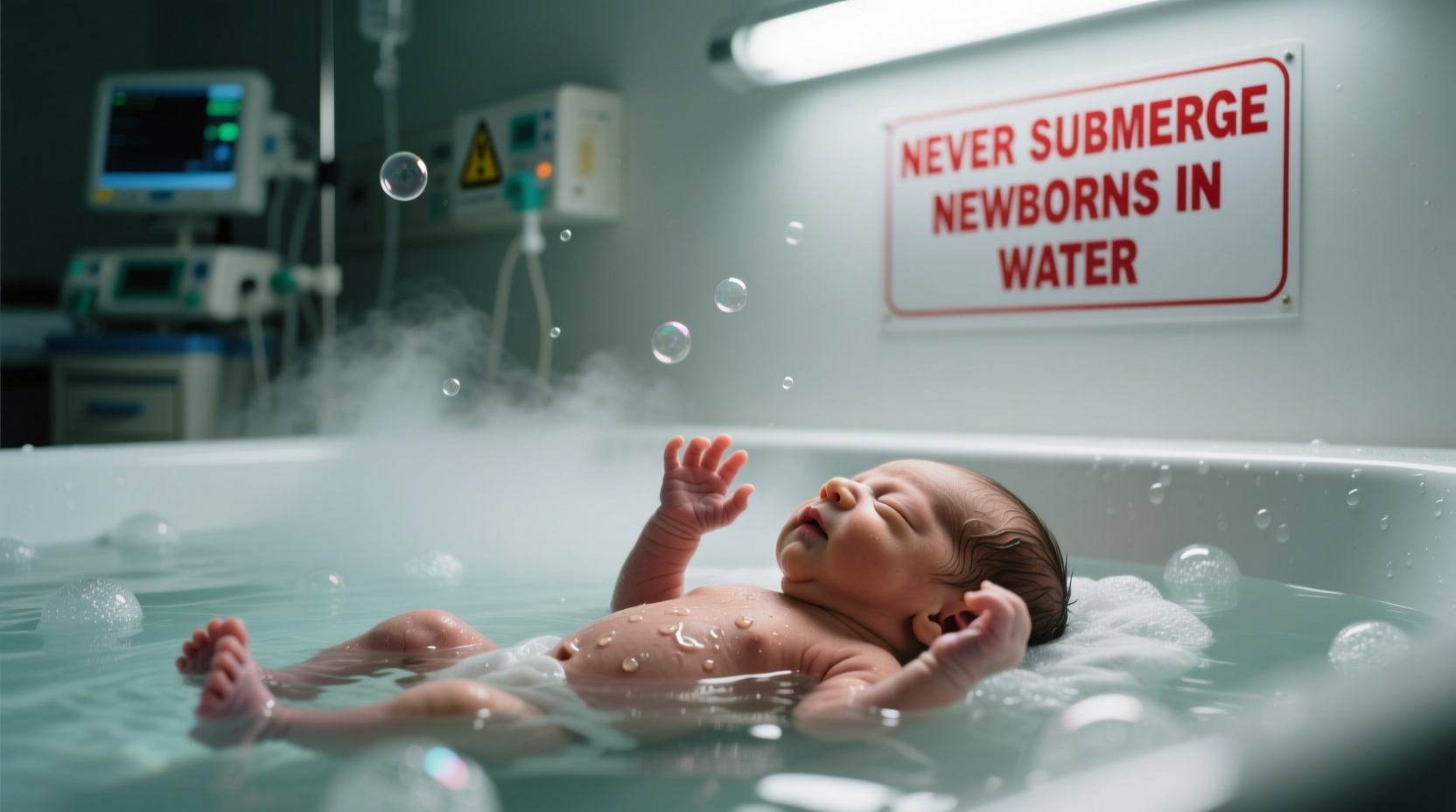 newborns and water why its not recommended