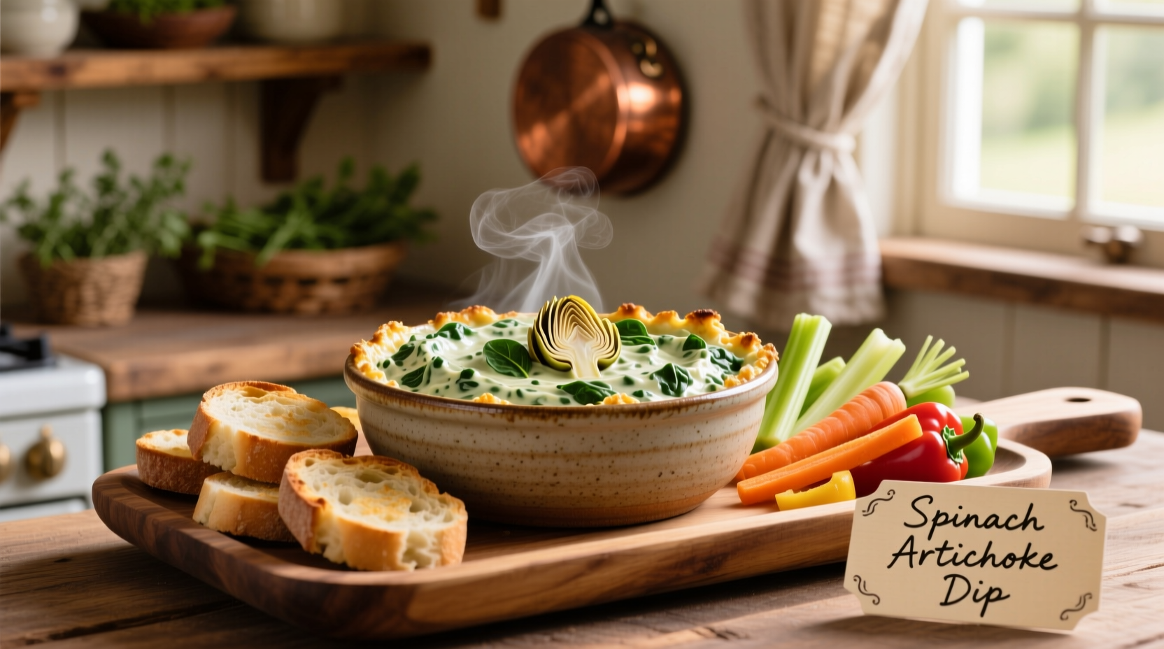 Perfect Spinach Artichoke Dip Recipe in 35 Minutes