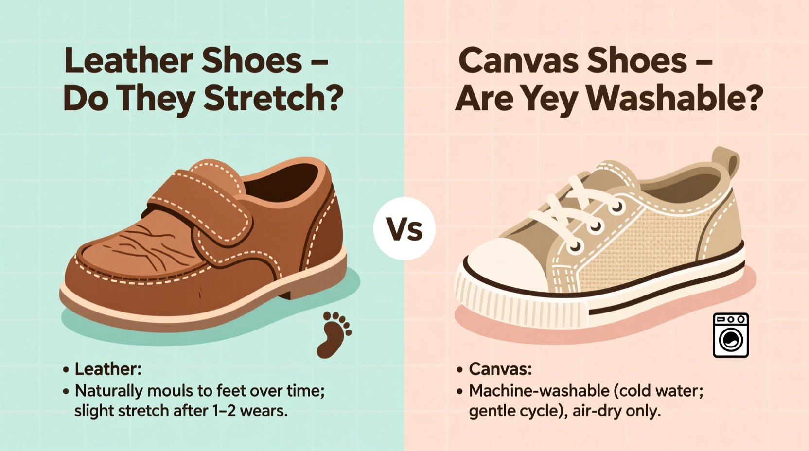 leather vs canvas shoes for toddlers do leather shoes stretch are canvas shoes washable