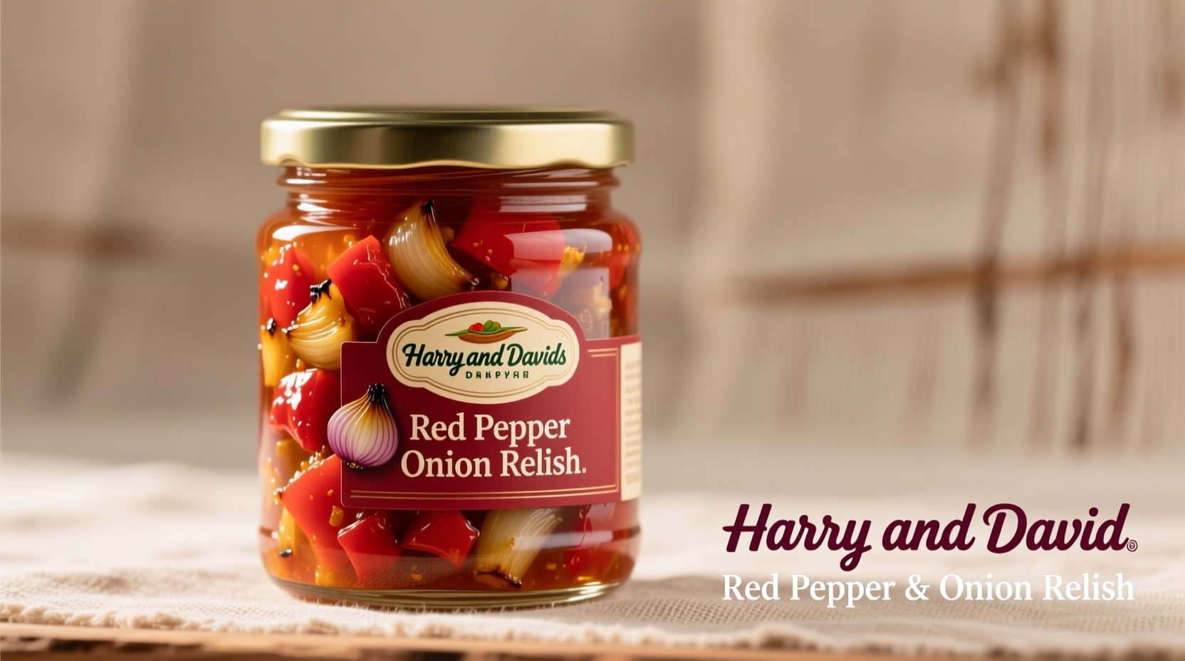 harry and david red pepper and onion relish