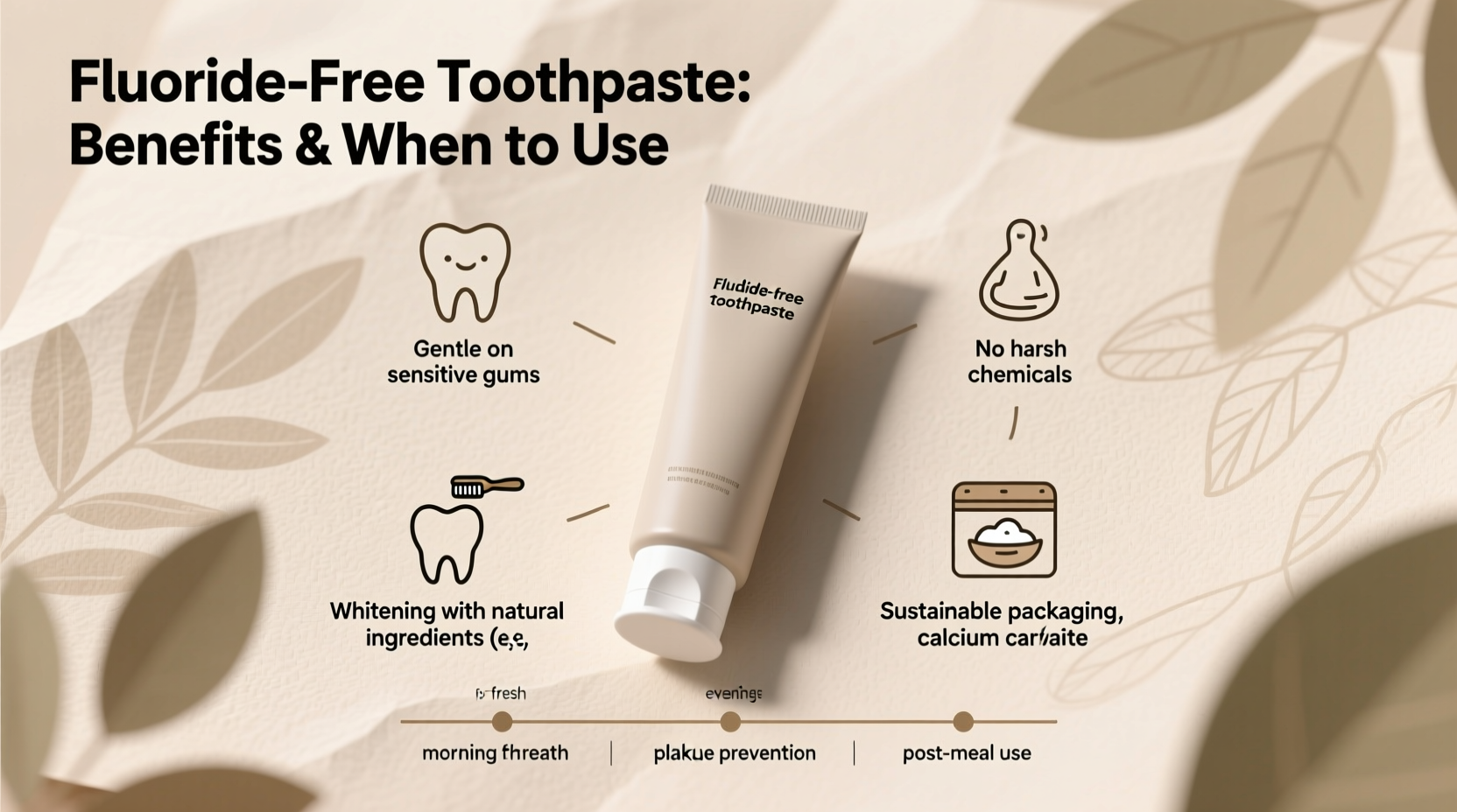 fluoride free toothpaste benefits effectiveness when to use