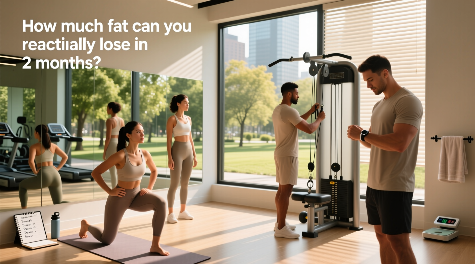 8 week fat loss realistic goals plan