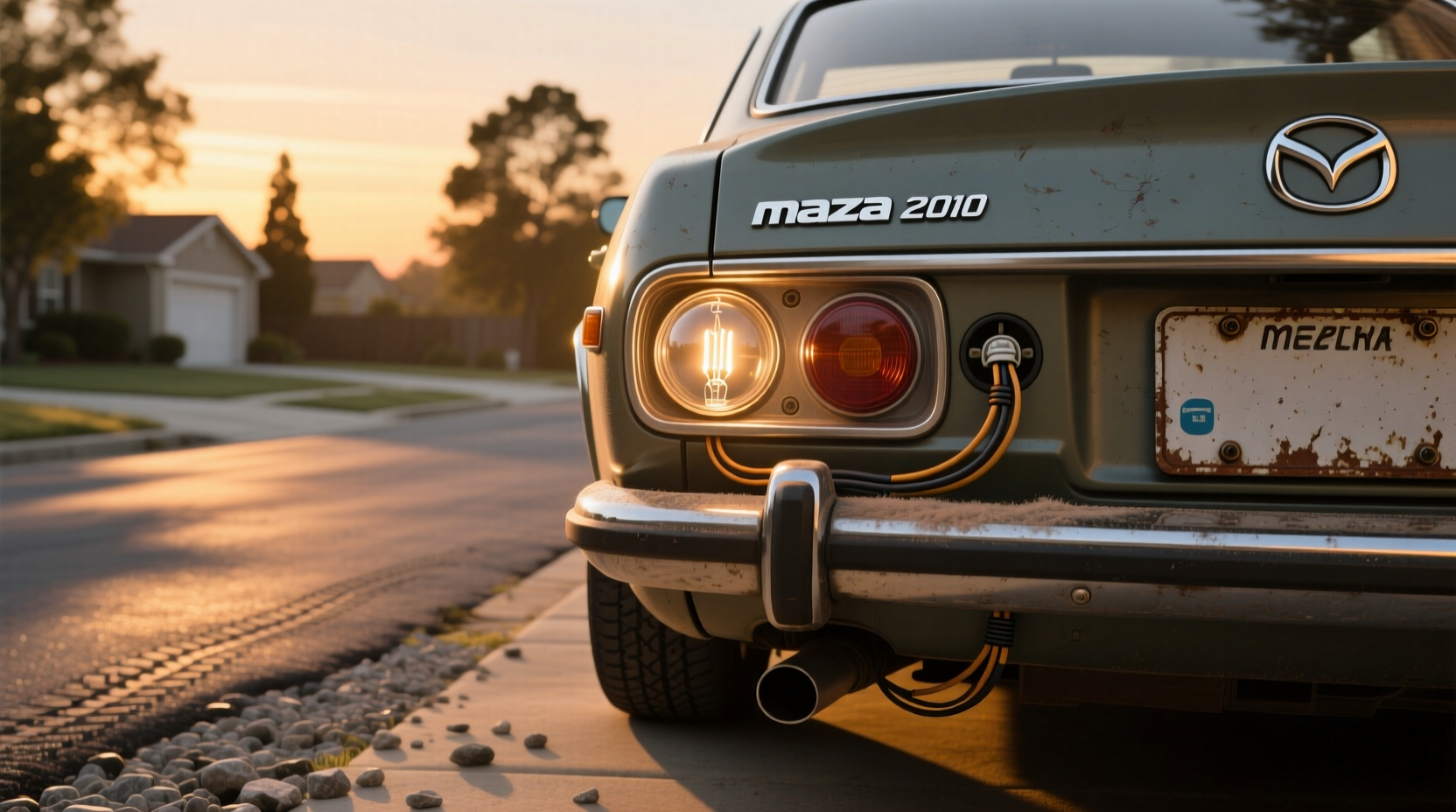 How to Replace Mazda 3 2010 Tail Light Bulb