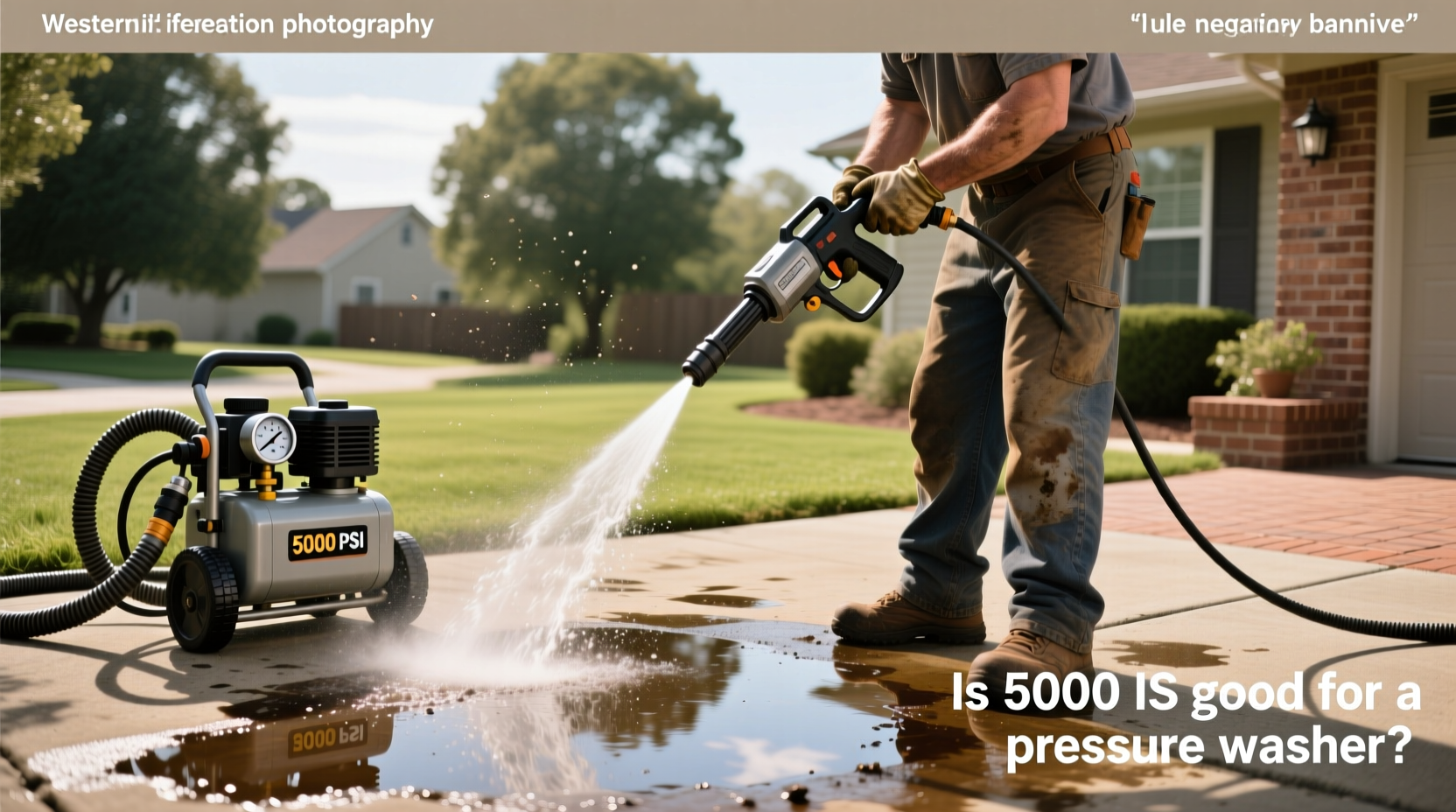 How to Choose a 5000 PSI Pressure Washer: Buying Guide