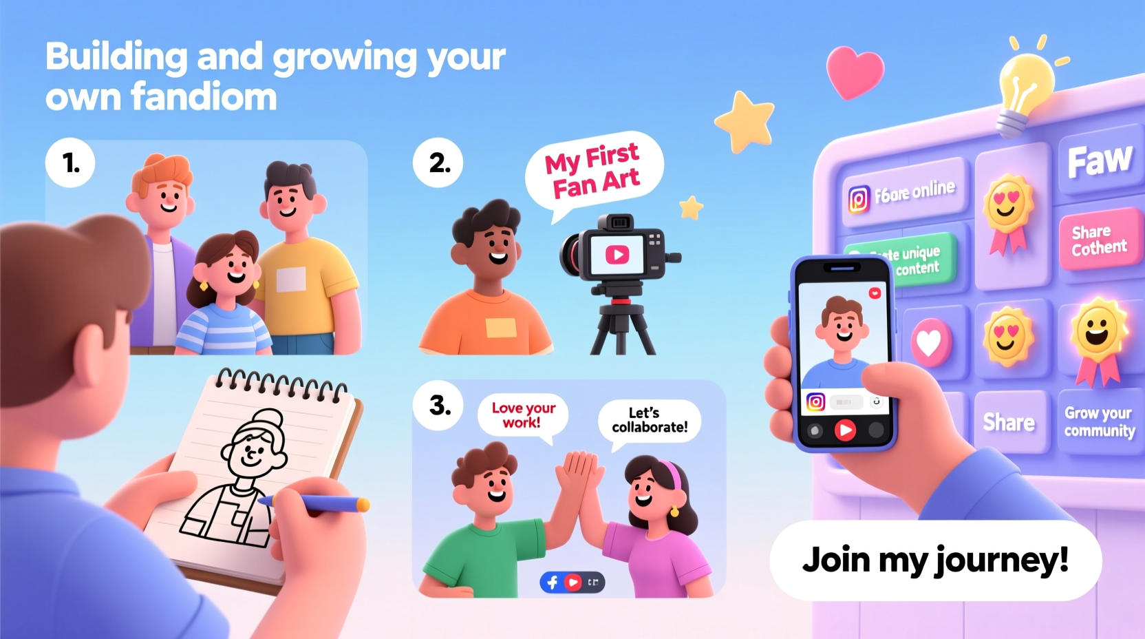 building and growing your own fandom a step by step guide for beginners