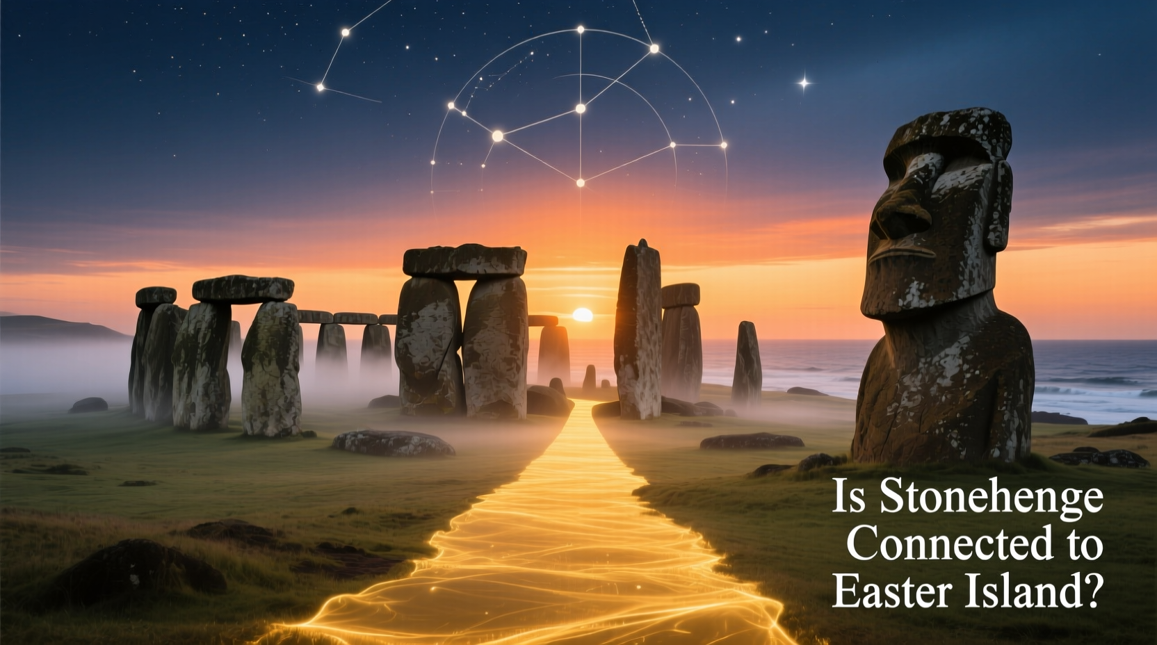 is stonehenge connected to easter island