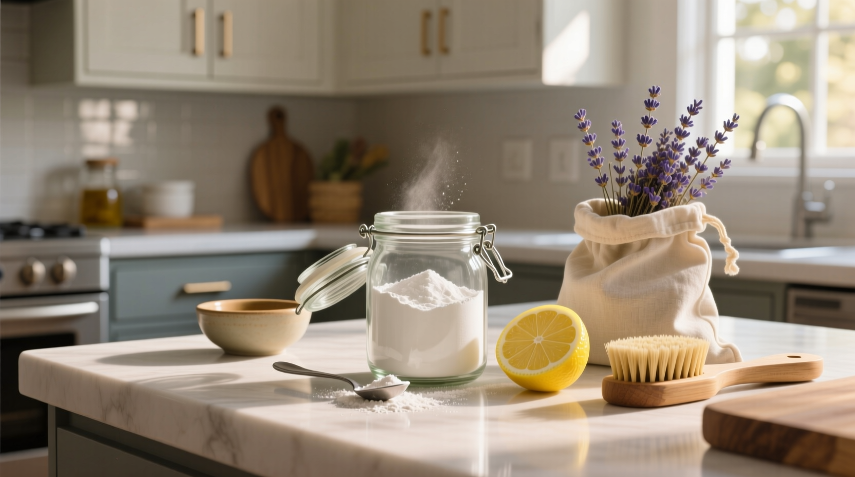deodorize with common household products