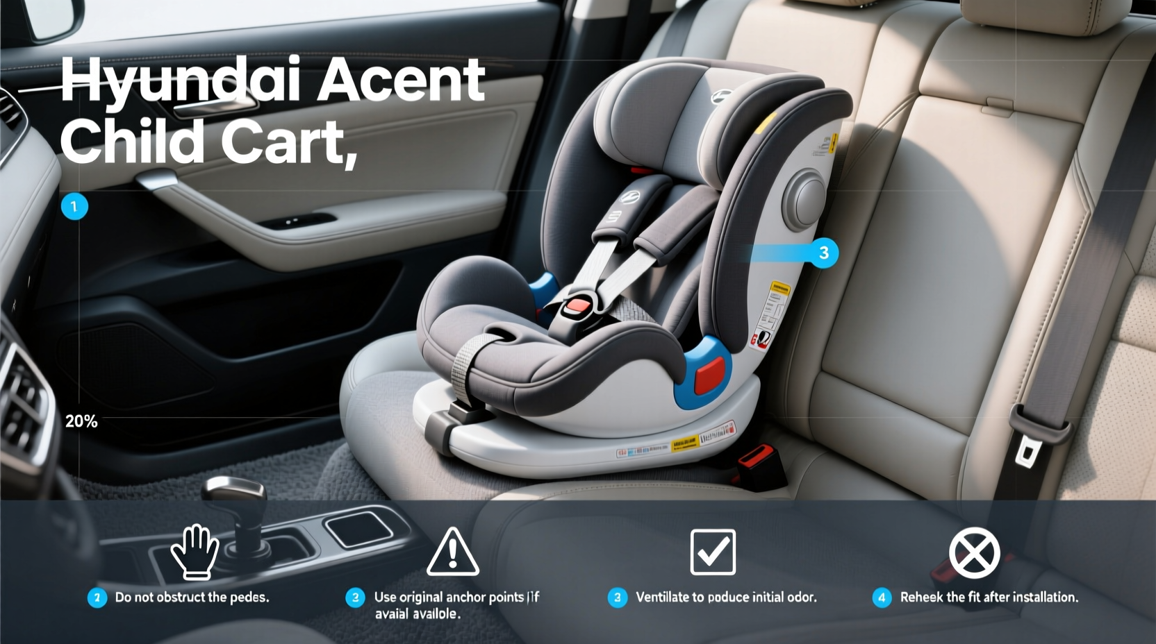 hyundai accent child car seat