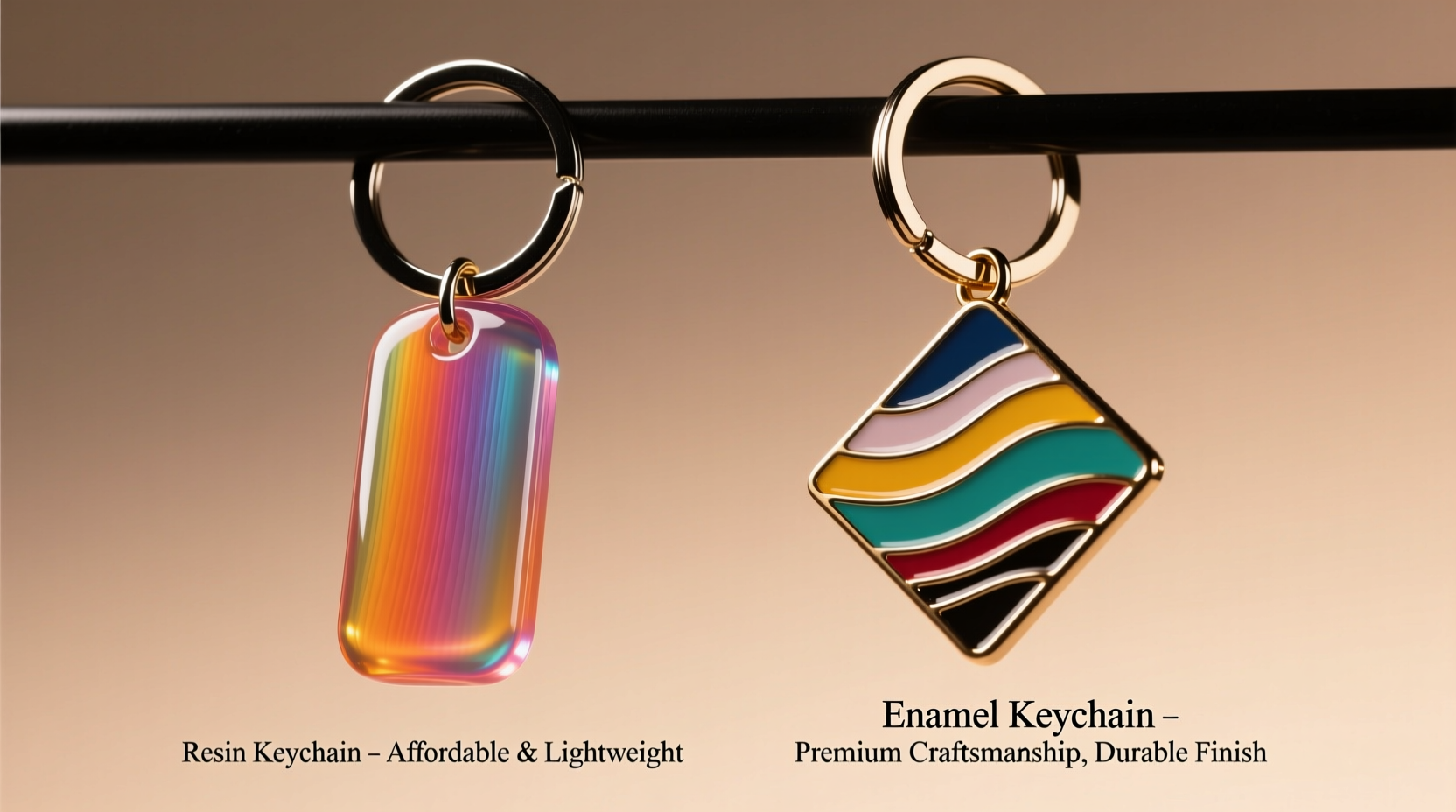 resin vs enamel keychains are enamel keychains really worth the extra cost