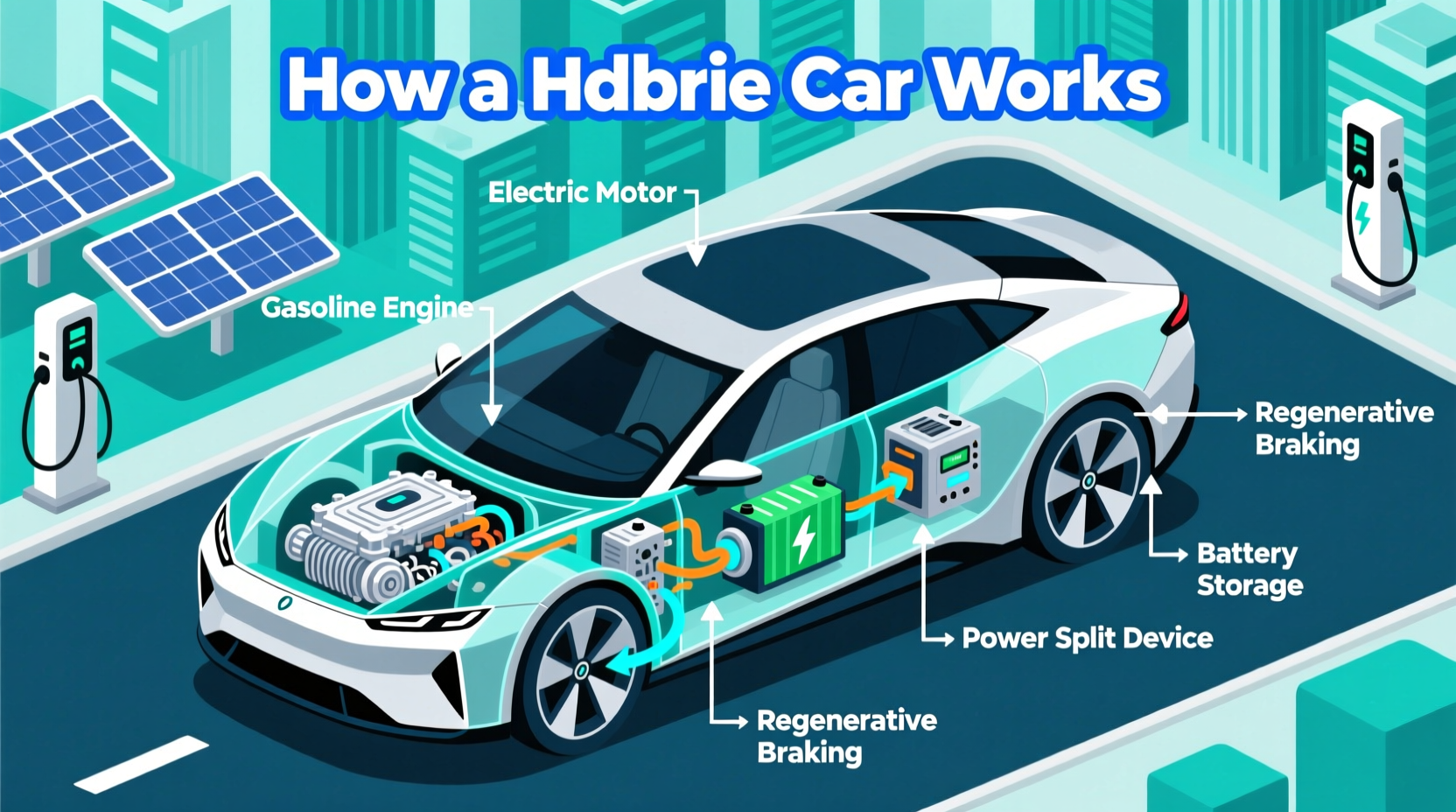 how a hybrid car works