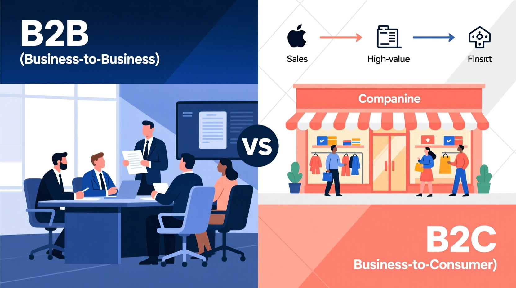 what is a b2b and b2c company