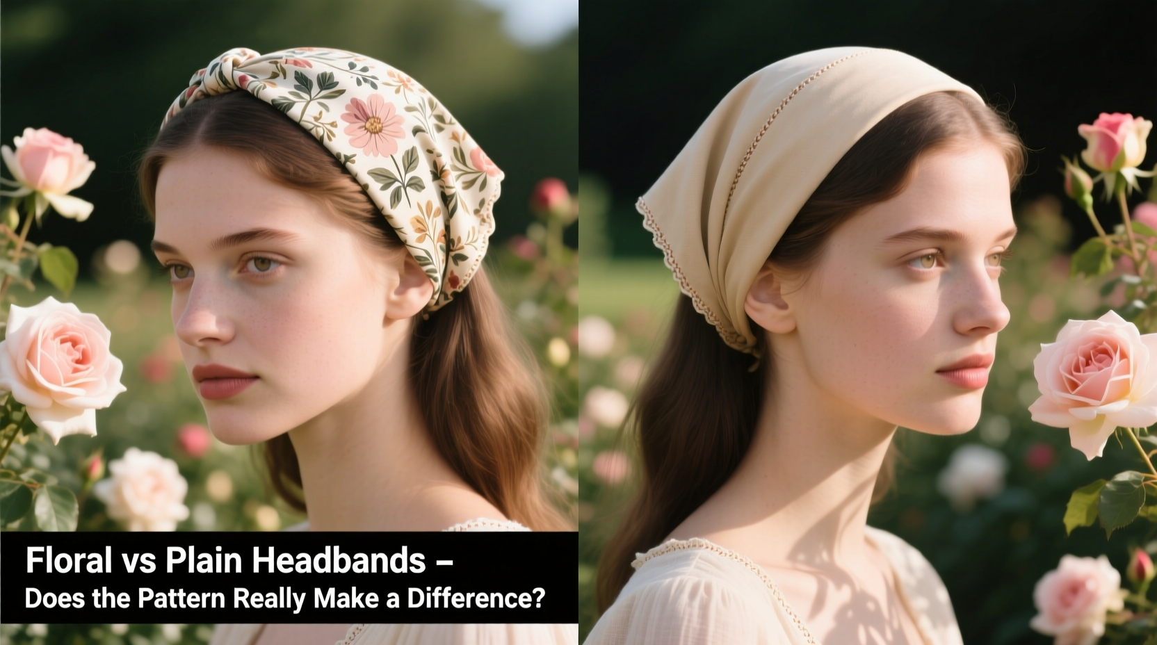 floral vs plain headbands does the pattern really make a difference or is it just hype