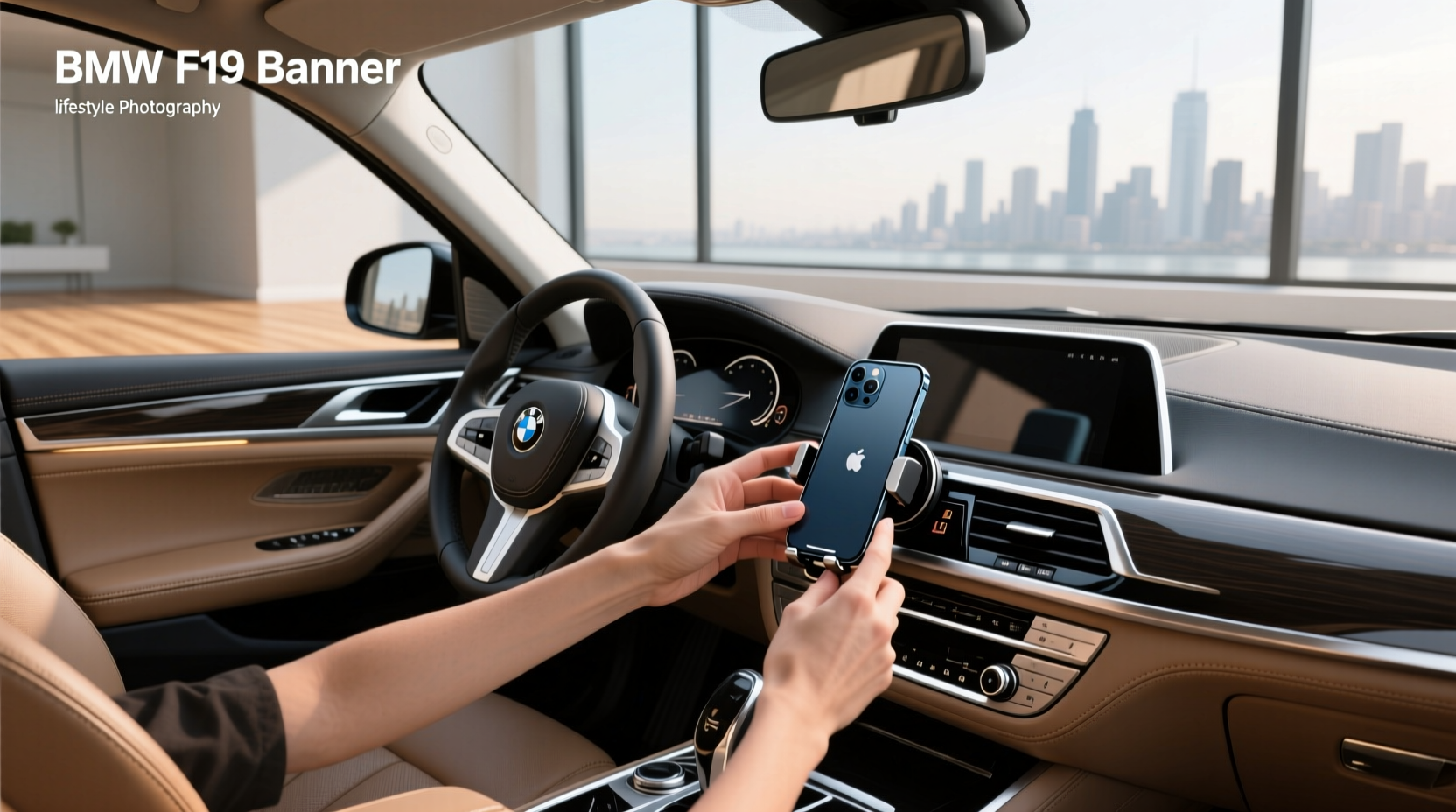 How to Add a BMW F10 Phone Holder with Wireless Charging