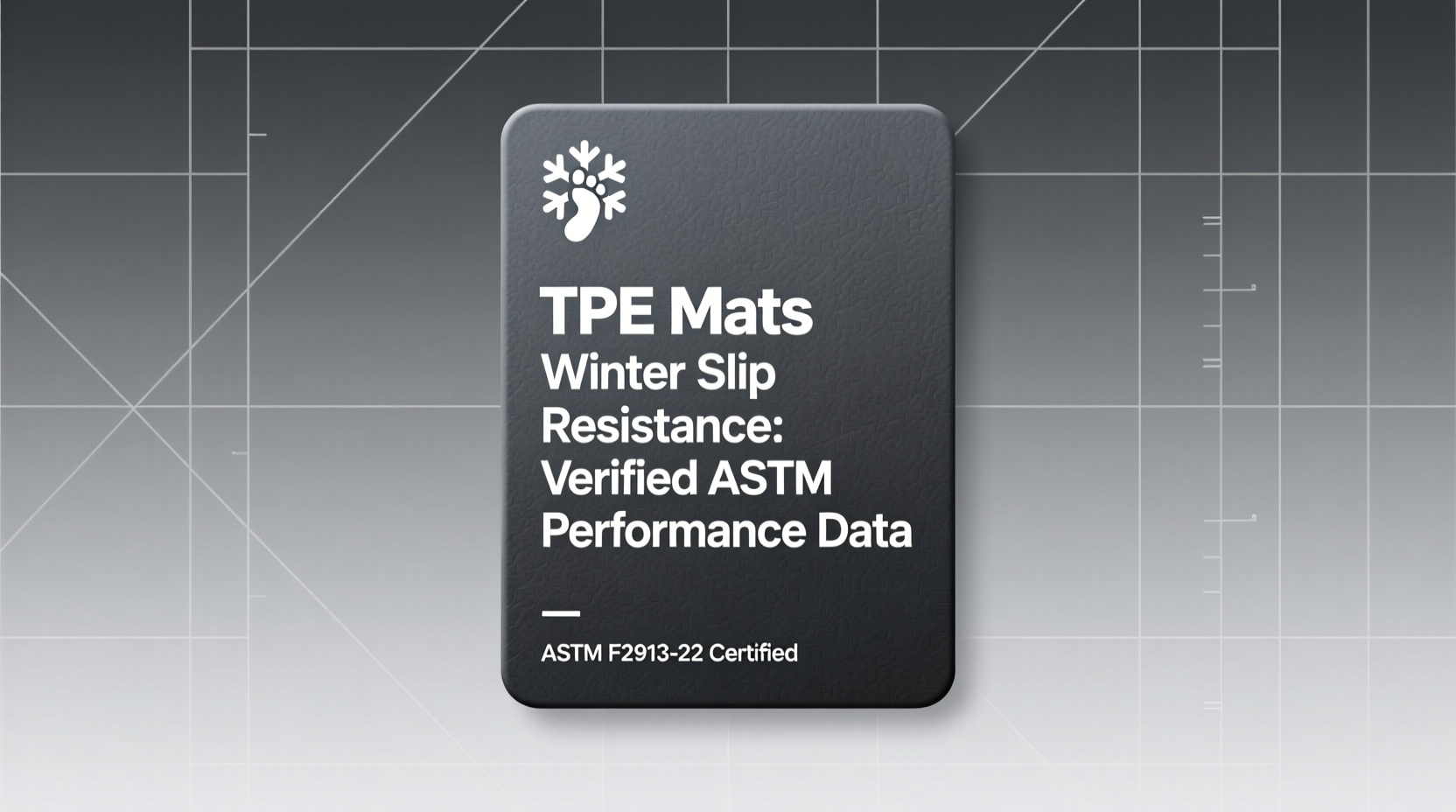tpe mats winter slip resistance