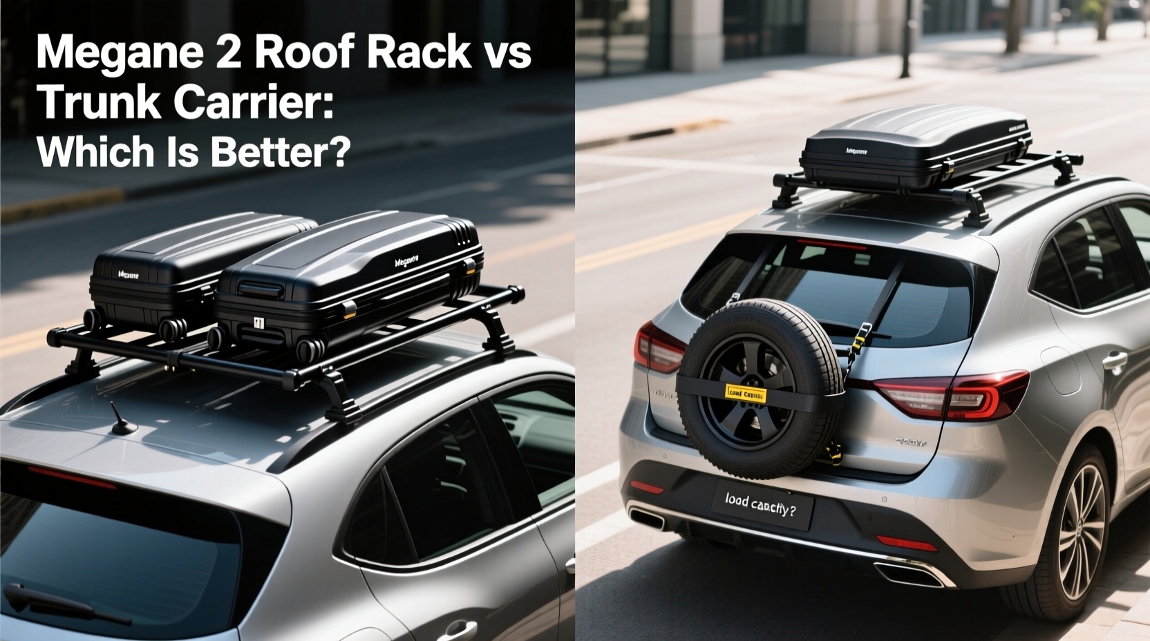 megane 2 roof rack vs trunk carrier