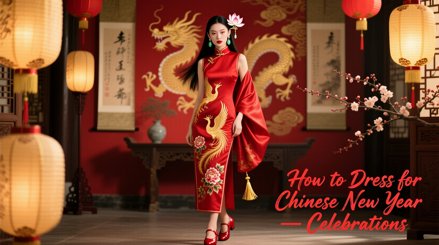 how to dress chinese new year