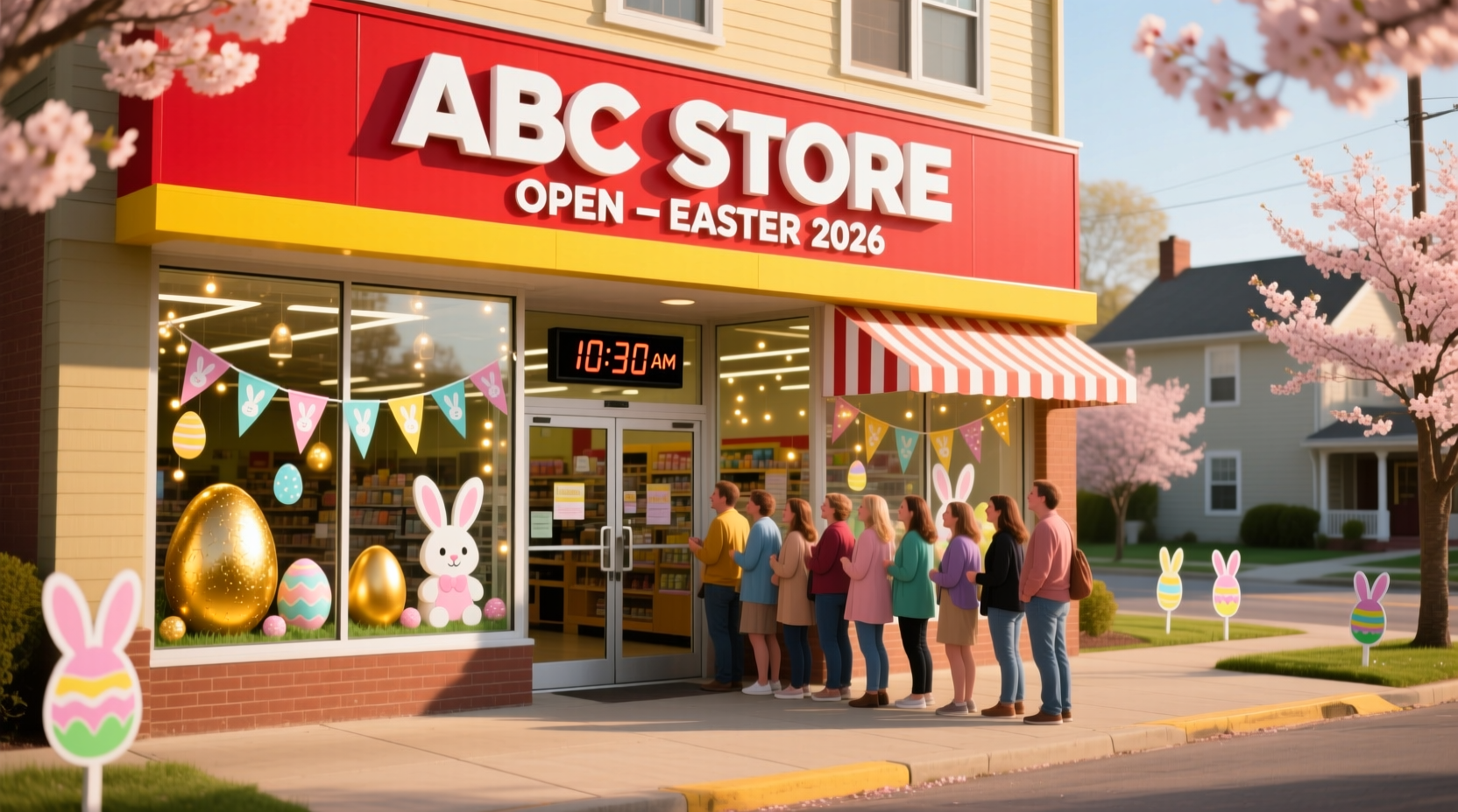 is abc store open on easter
