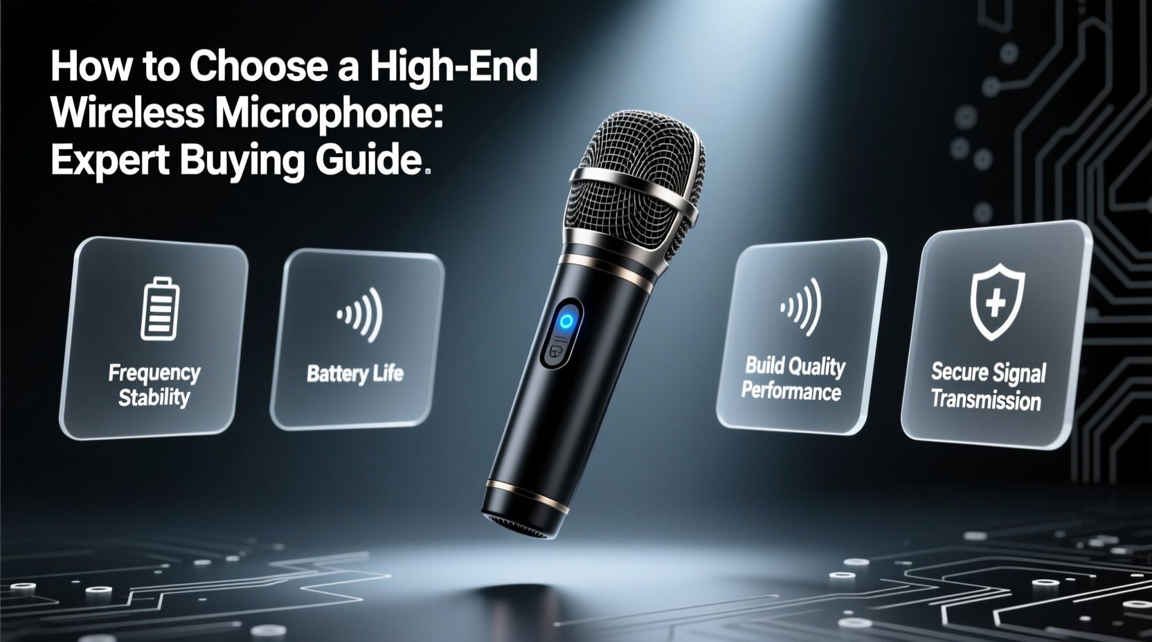wireless microphone high end