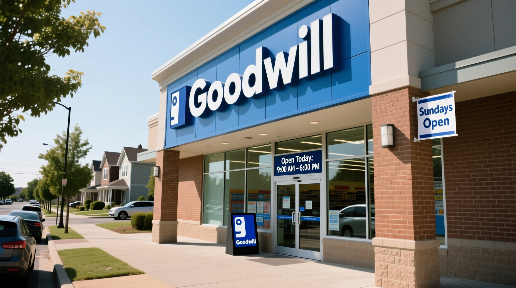 is goodwill open on sundays near me